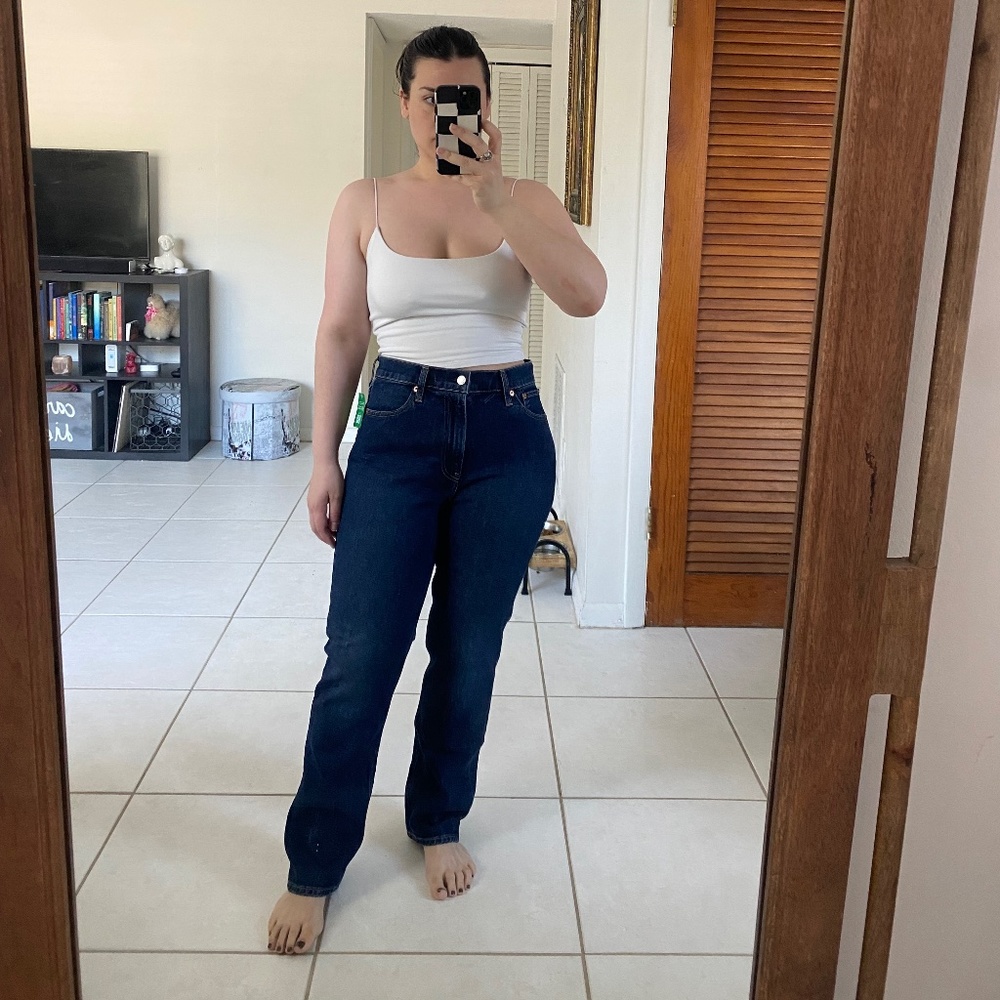 Gap High Rise ’90s Straight Jeans Size 30/ 10S